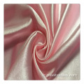 Tissu métallique de lurex tissé par spandex de polyester de vente chaude